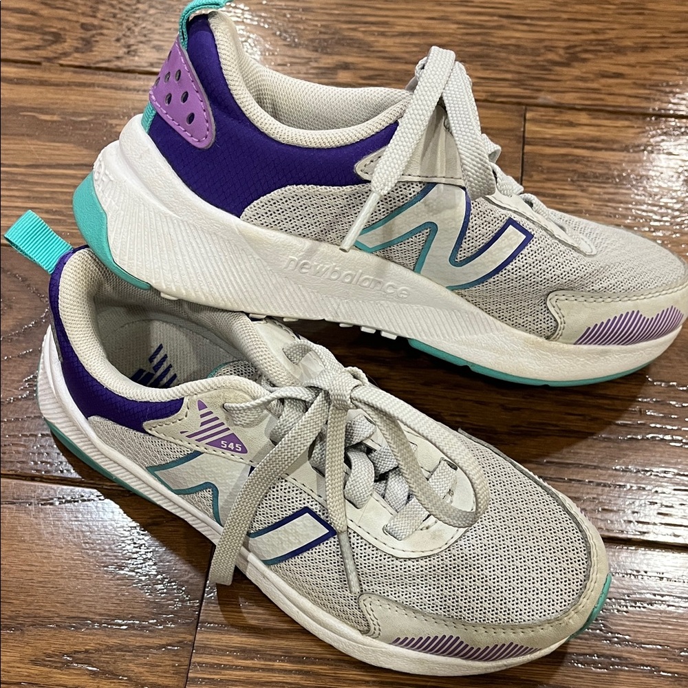 New Balance Purple and Teal Sneakers